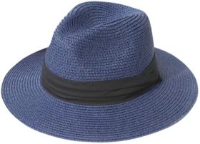 Casual Hat panama toya w bk band Navy